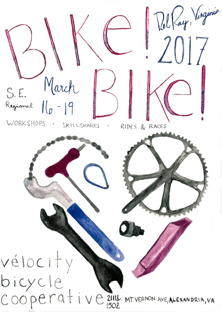 Bike!Bike! Southeast 2017 póster